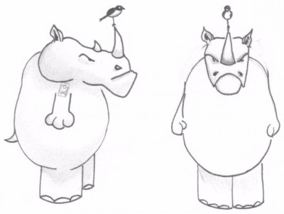 Cartoon rhino cartoon history 