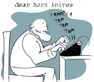 Lotus Nei gong dear horn knives cartoon