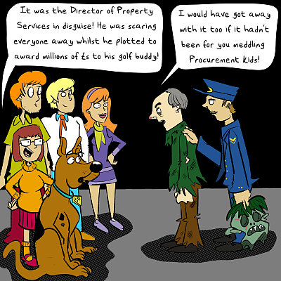 Mystery Inc defeats procurement fraud