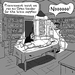 Dr Frankenstein and the Brain Procurement